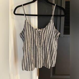 ABOUND - Linen Striped Tank